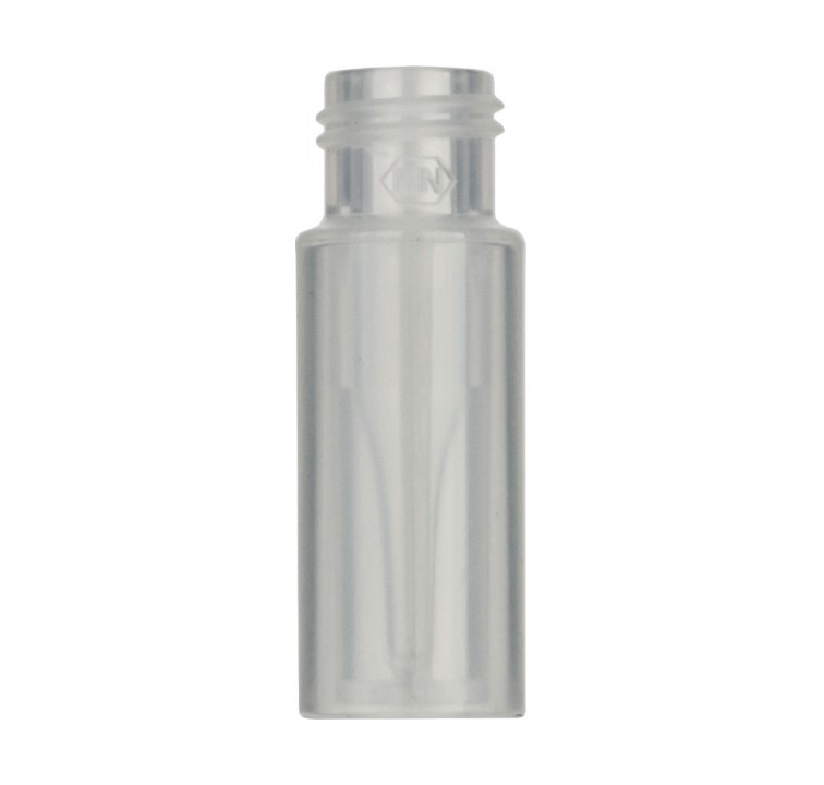 N9 vial til skruelåg 0.2 ml 11.6 x 32 mm transparent PP med konisk glas indsats