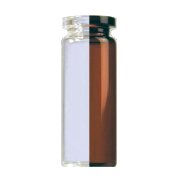 N20 Headspace vial for crimp cap 10 ml 20.5 x 54.5 mm amber glass flat bottom