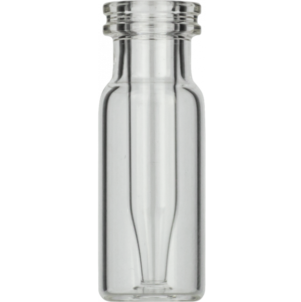 N11 vial for snap cap 0.2 ml 11.6 x 32 mm clear glass with 0.2 ml insert