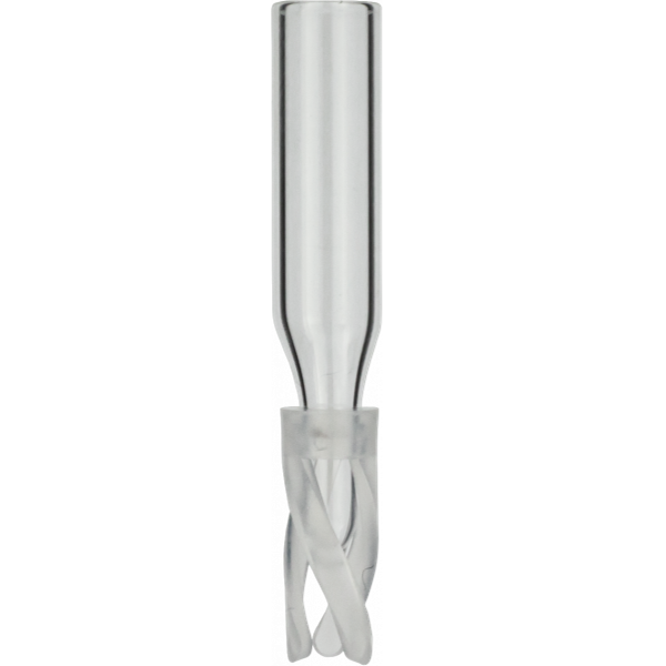 Insert for N9-N10 screw vials and N11 crimp/snap vials 100 µl 5.7 x 29 mm coated glass/plast spring
