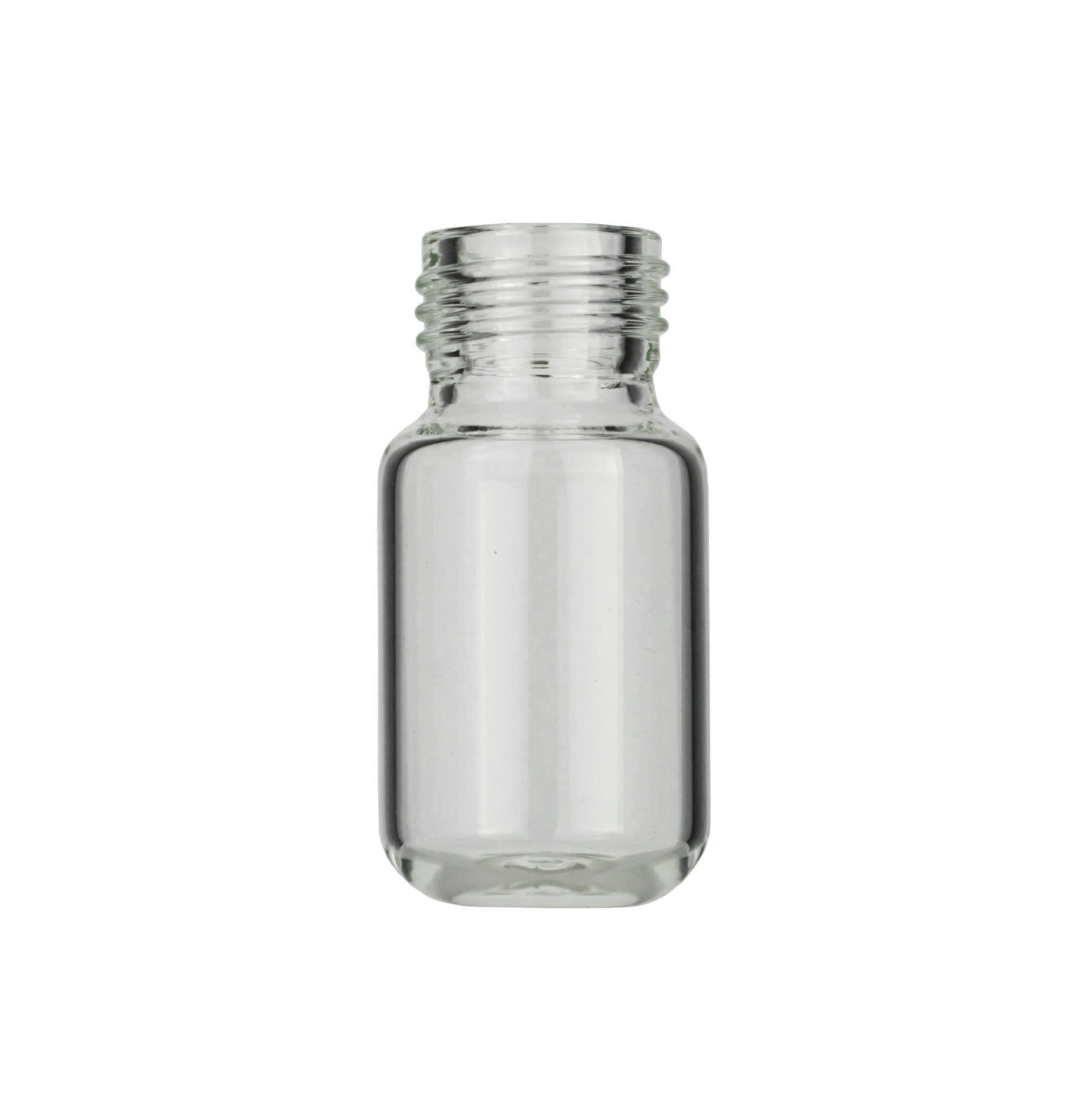 N18 Headspace vial for screw cap 10 ml 22.5 x 46 mm clear glass round bottom