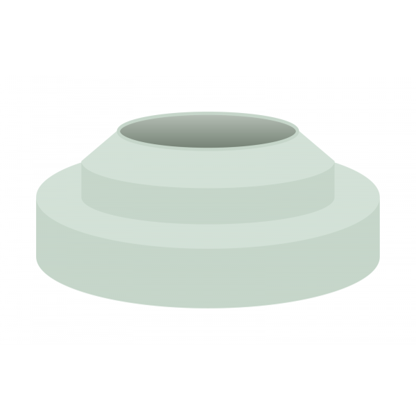 N20 stopper Butyl Grey