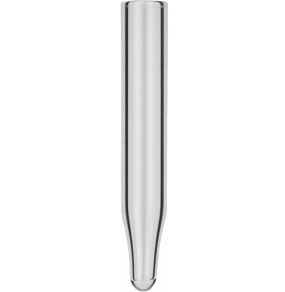 Insert for N8 screw vials and N11 crimp vials 150 µl 5 x 31 mm glass conical 9 mm tip