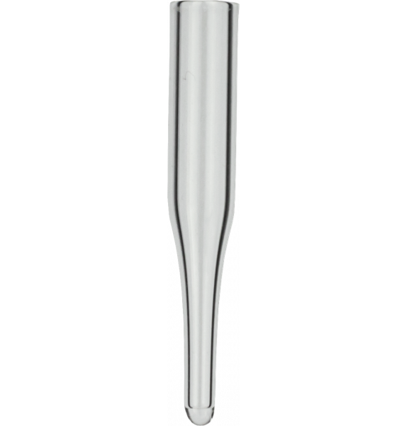 Insert for N8 screw vials and N11 crimp vials 100 µl 5 x 31 mm glass conical 15 mm tip