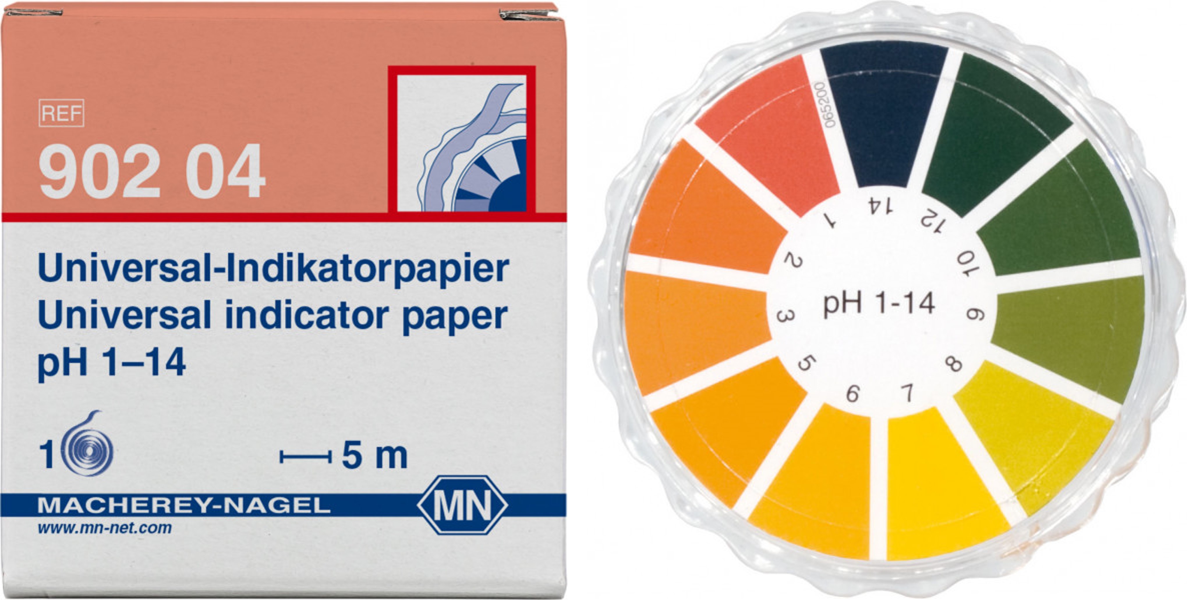 Univ.-Ind. pH 1 - 14. rolls