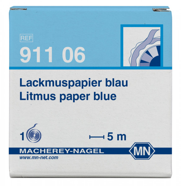 Litmus paper blue (5m reel) pH 8.0 - 5.0.