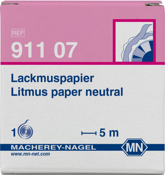 Litmus paper neutral (5m reel) pH 5.0 - 8.0