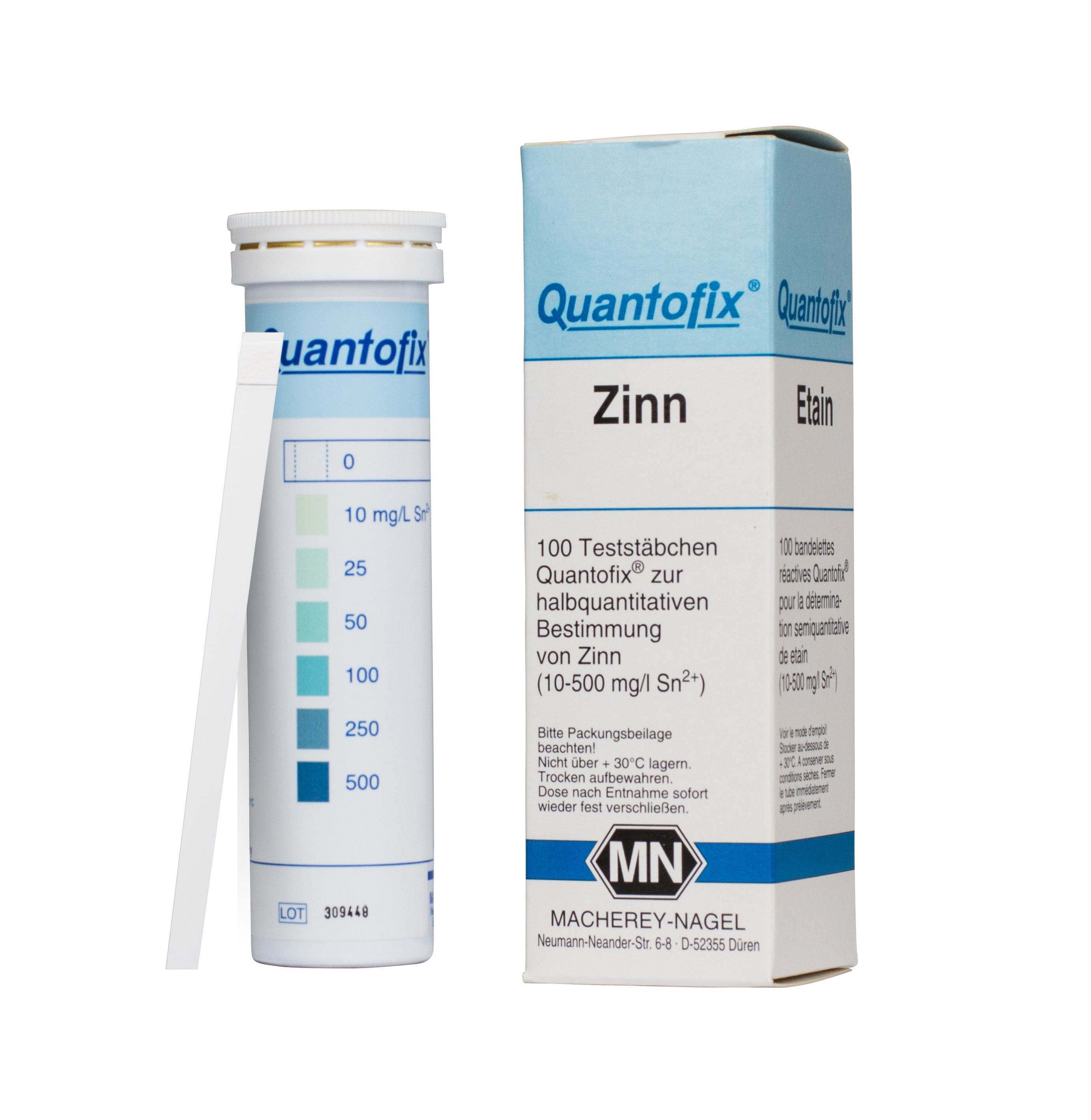 QUANTOFIX teststrimler Tin