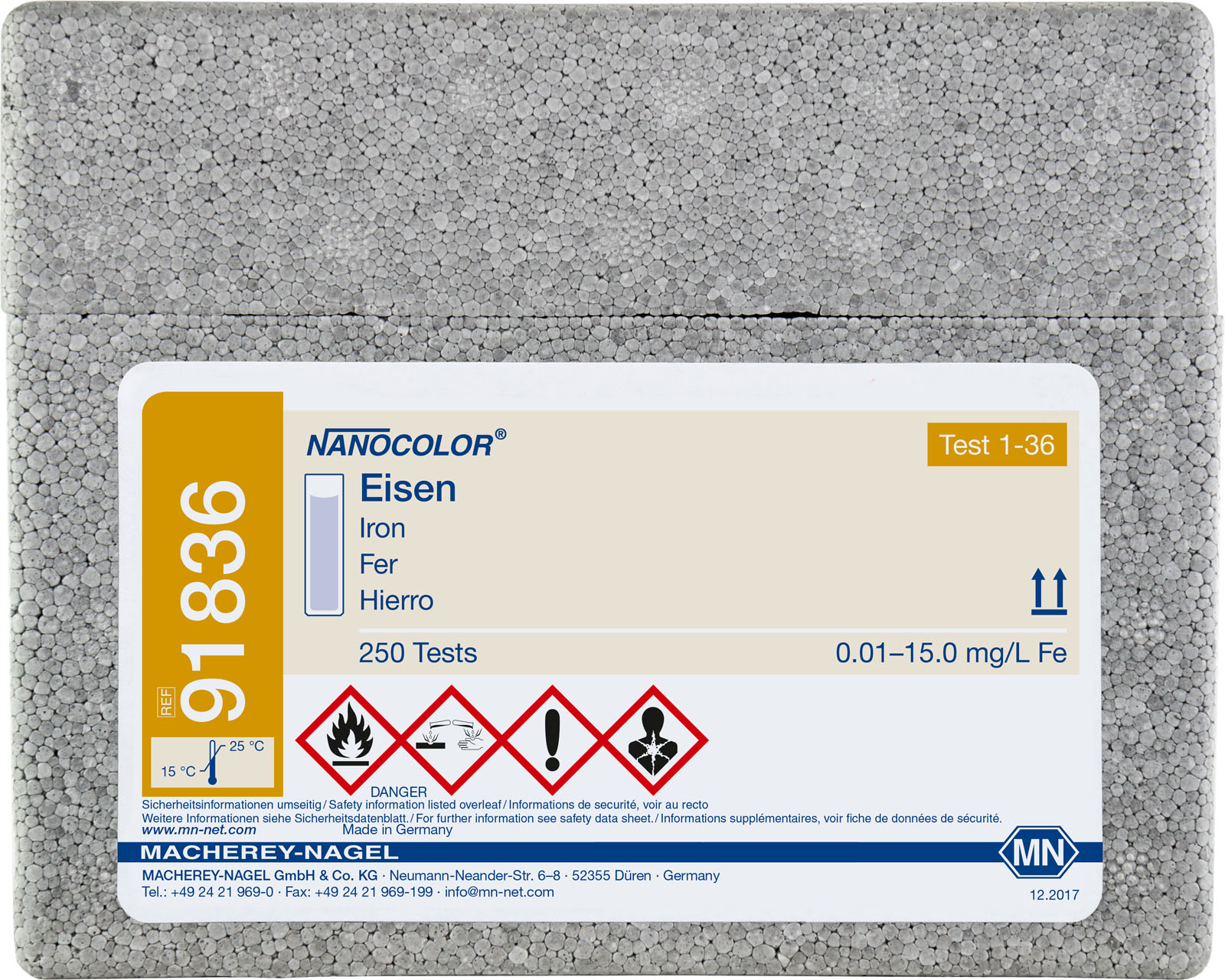 NANO Iron for 100-250 analyses
