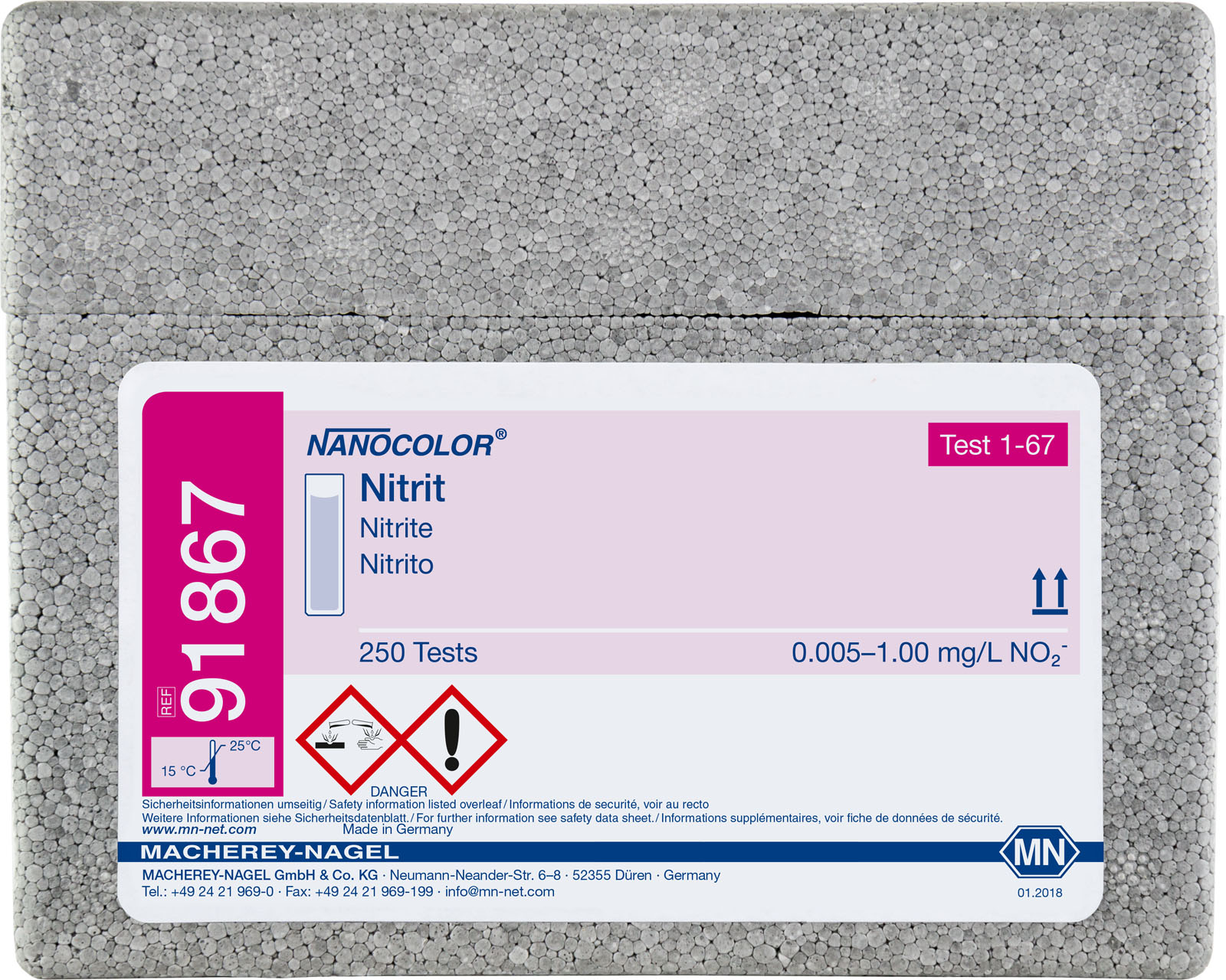 NANO Nitrite 0,002-0,30 mg/L NO2-N