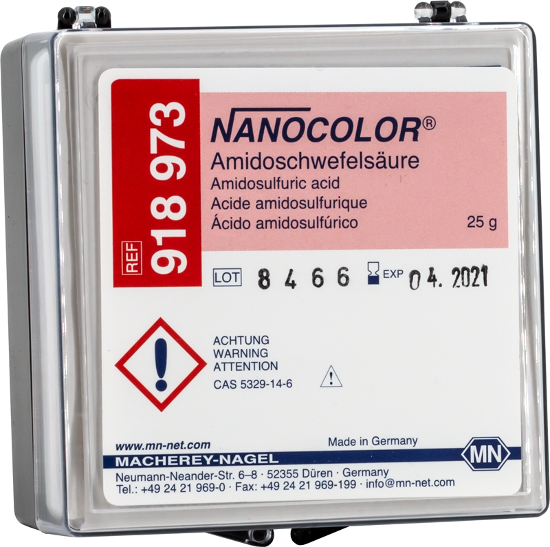 NANOCOLOR Amidosulphuric syre 25 g
