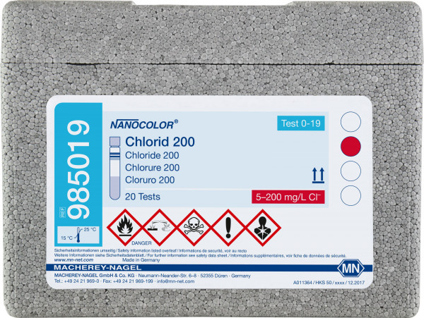 NANO Chloride 200 5-200mg/l
