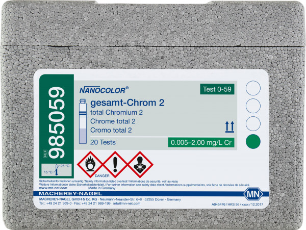 NANO Chromium 2 0.05-2.00mg/l Cr