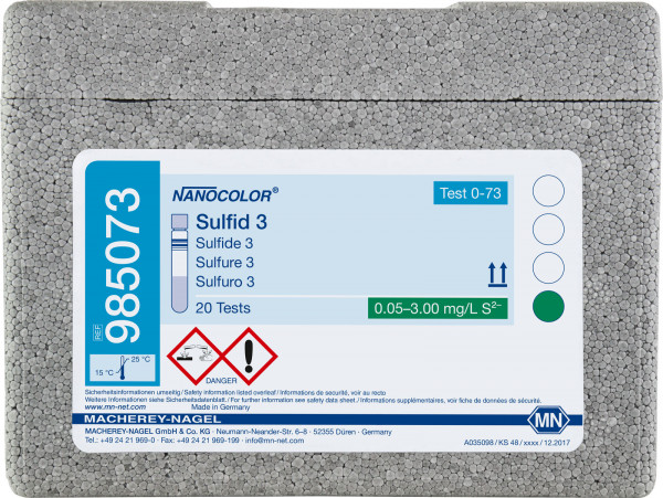 NANO Sulphide 3 0.05-3.0 mg/l S