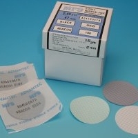 Membranfilter MCE 0.2 µm 25 mm hvid med gitter