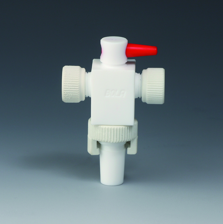 Vacuum Stopcocks, PTFE, SAFE LAB, 500-6000 ml