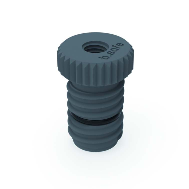 b.safe Adaptor GL14 (m) - UNF 1/4" (f)