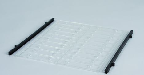 Hylde for eksikator, PA-GF/PMMA, 320x258x4 mm