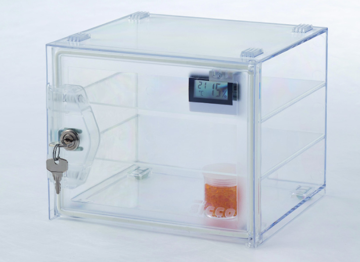 Mini-Desiccator Secure Box Premium, 6,2 liter, 1 d