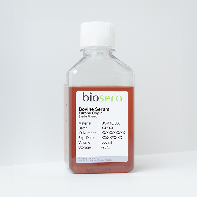 Bovine Serum (France Origin). Heat Inactivated - 1000ml