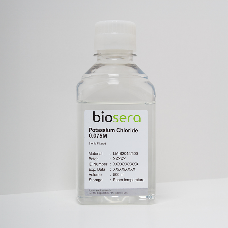 Potassium Chloride 0.075 M - 100ml