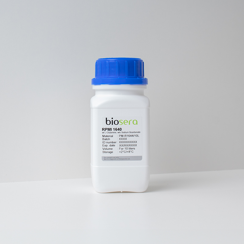 RPMI 1640 w/ L-Glutamine w/o Sodium Bicarbonate - For 10L