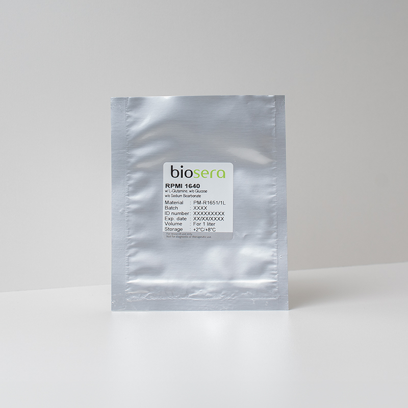RPMI 1640 w/ L-Glutamine w/o Sodium Bicarbonate w/o Glucose - For 10L