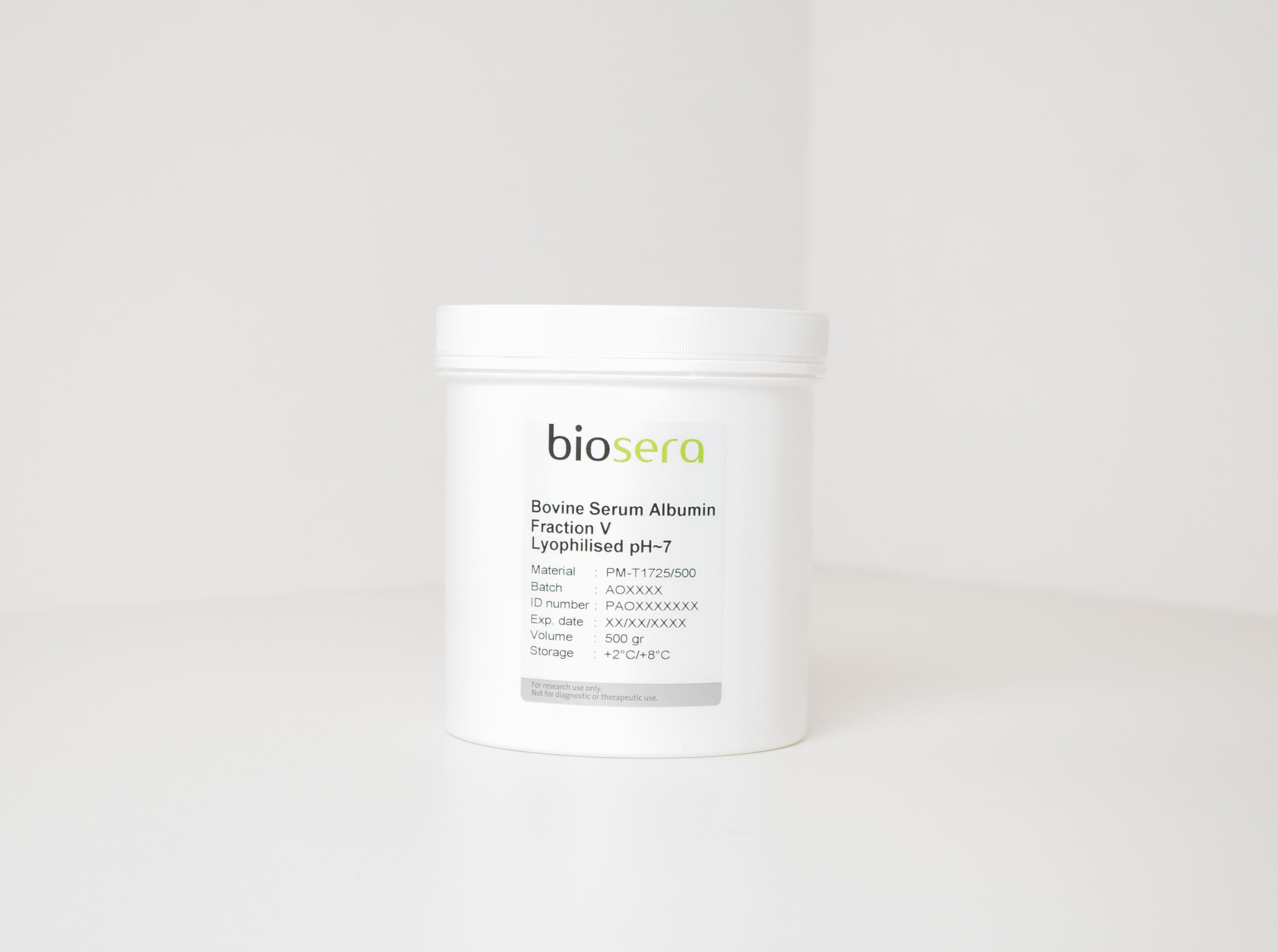 Bovine Serum Albumin Lyophilised pH ~7 - kg