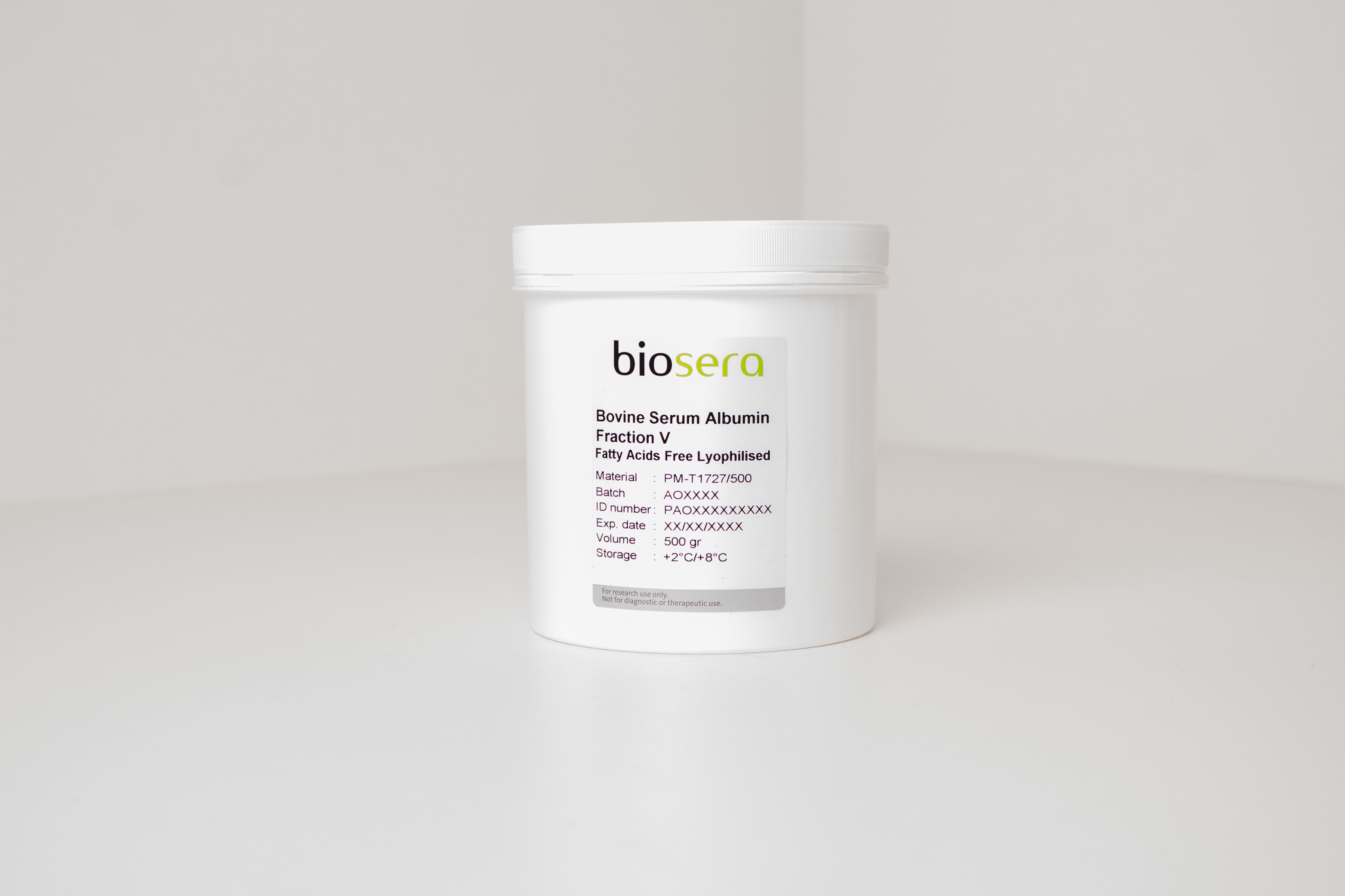 Bovine Serum Albumin Fatty Acids Free Lyophilised - 10g