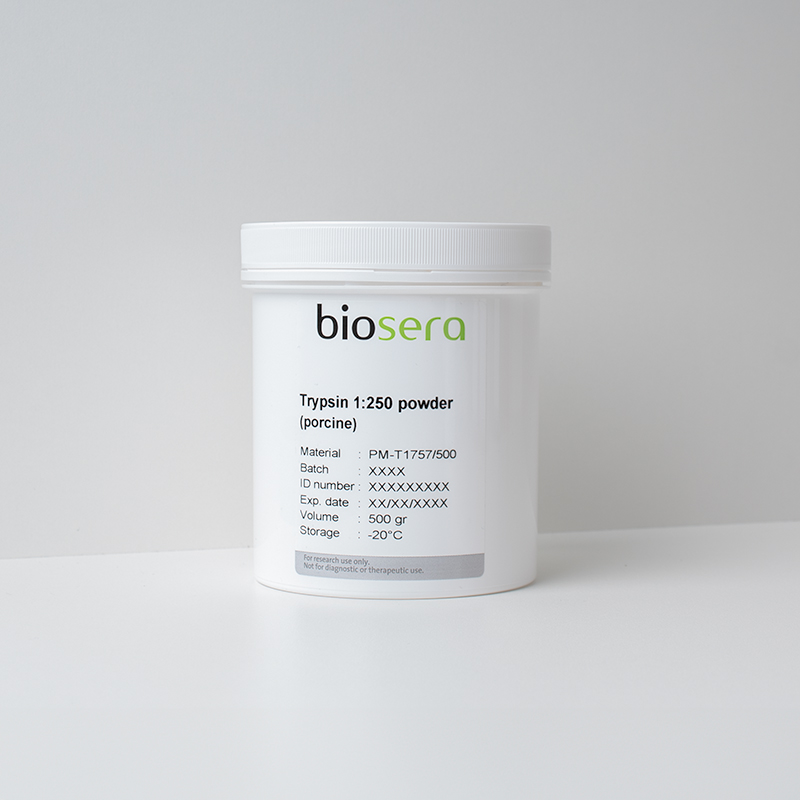 Trypsin 1:250 powder (porcine) - 100g
