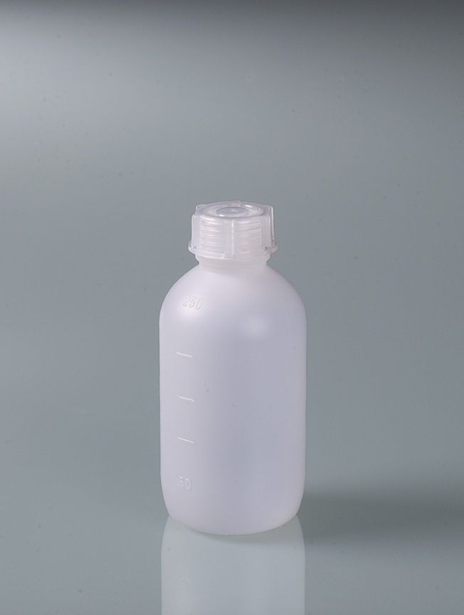 Multi-Bottle w/ graduation, HDPE, 250 ml, w/ cap