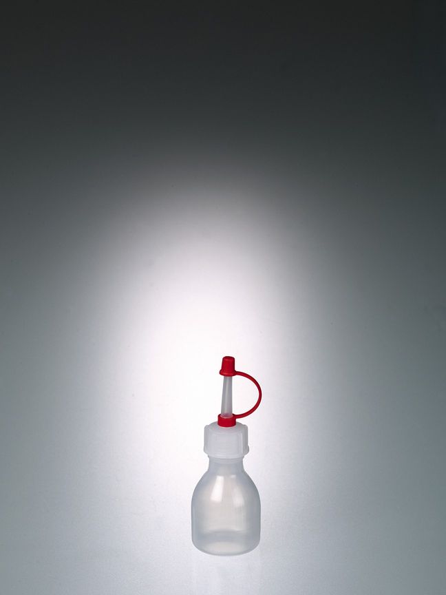 Dropping bottle, LDPE, 20 ml, w/ captive cap