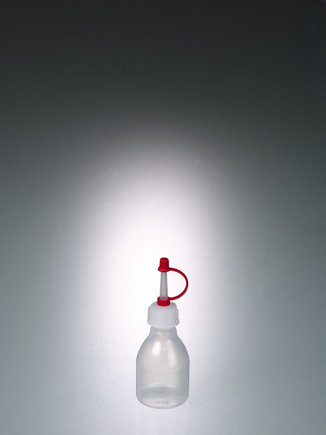 Dropping bottle, LDPE, 30 ml, w/ captive cap
