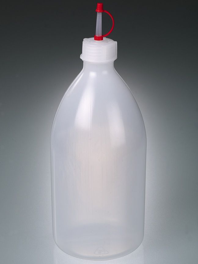 Dropping bottle, LDPE, 1000 ml, w/ captive cap