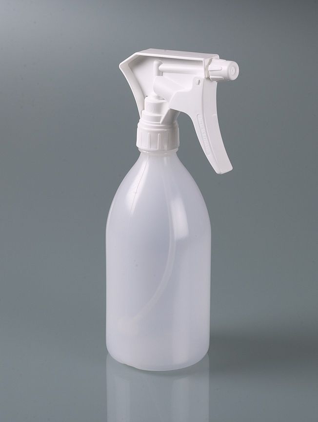 Spray bottle w/ hand pump, 500 ml, stroke: 1,2 ml