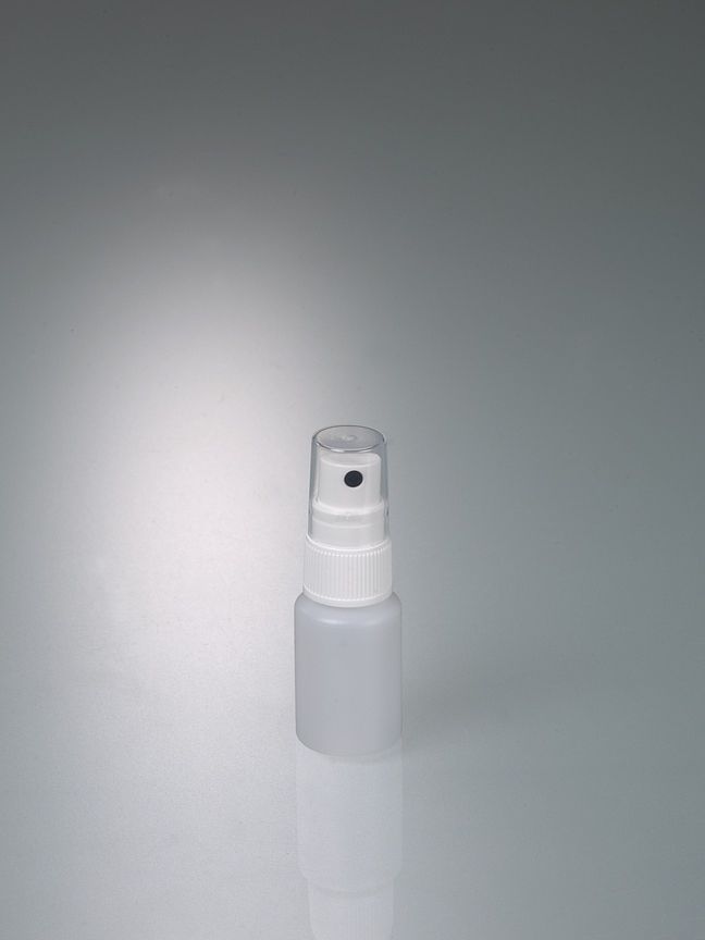 Spray bottle w/ pump vaporizer, transparent, 30 ml
