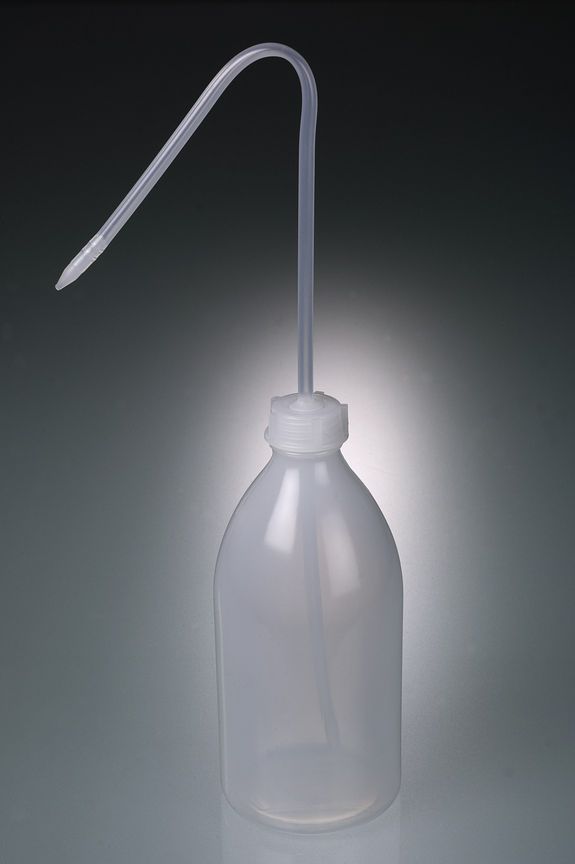 Wash bottle, LDPE transparent, 500 ml