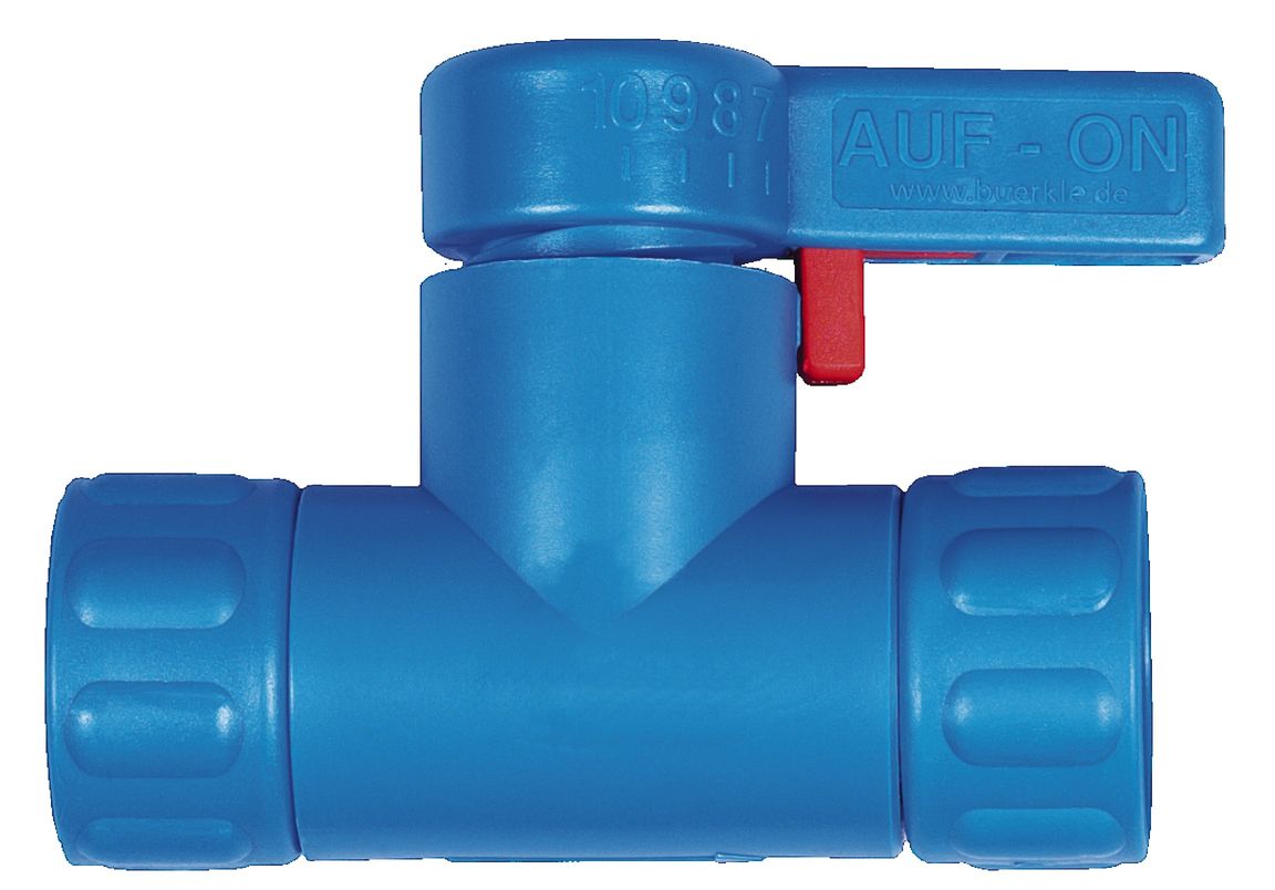 StopCock straight-through,cap nut3/4"-cap nut3/4"