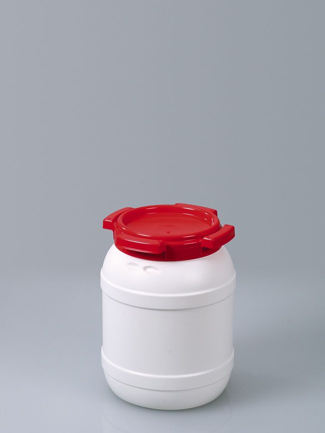 Disposal keg, wide-mouth, HDPE, UN, 6 l, w/ cap