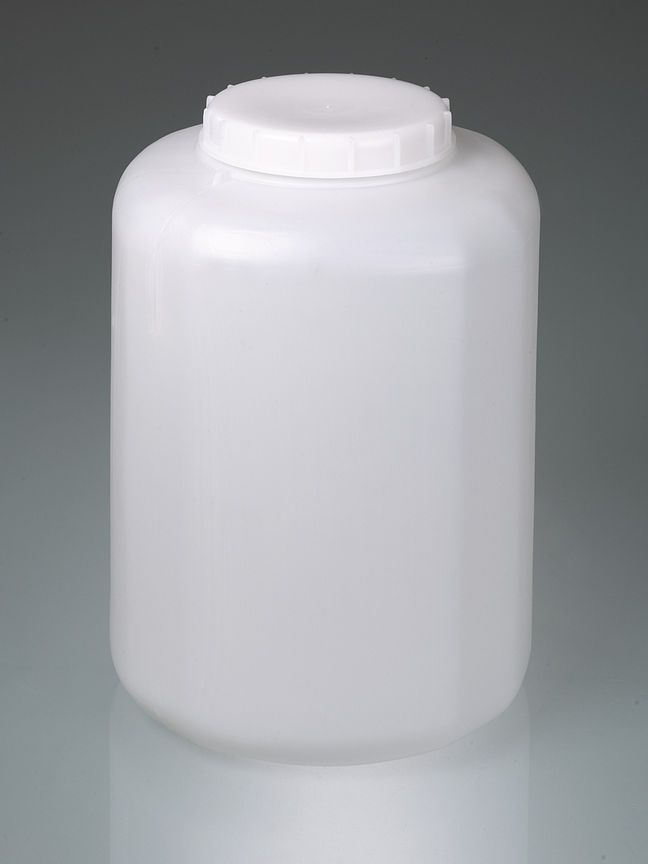 Wide-mouth container, HDPE, 10 l, w/ cap