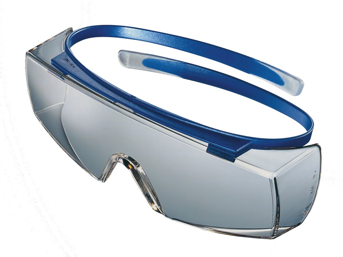 Safety goggles Ultraflex, over-goggles, hingeless