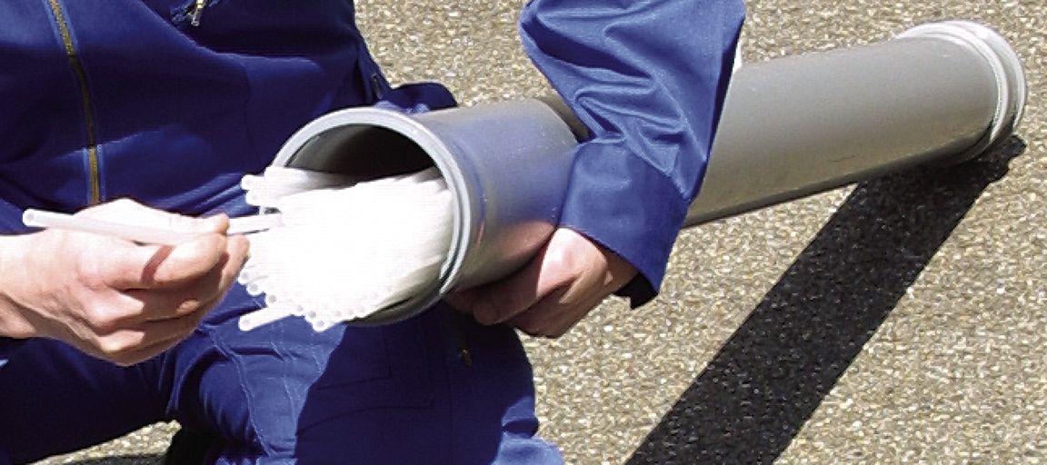 Straight suction tube, PE, 200 cm, ProfiSampler