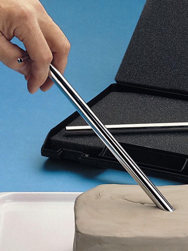 QualiRod cylindrical, V2A, drilling depth 20 cm