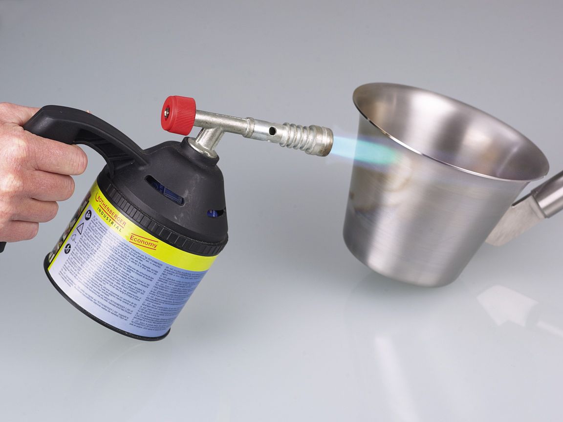 Stainless steel scoop, V2A, 115cm, capacity 1000ml