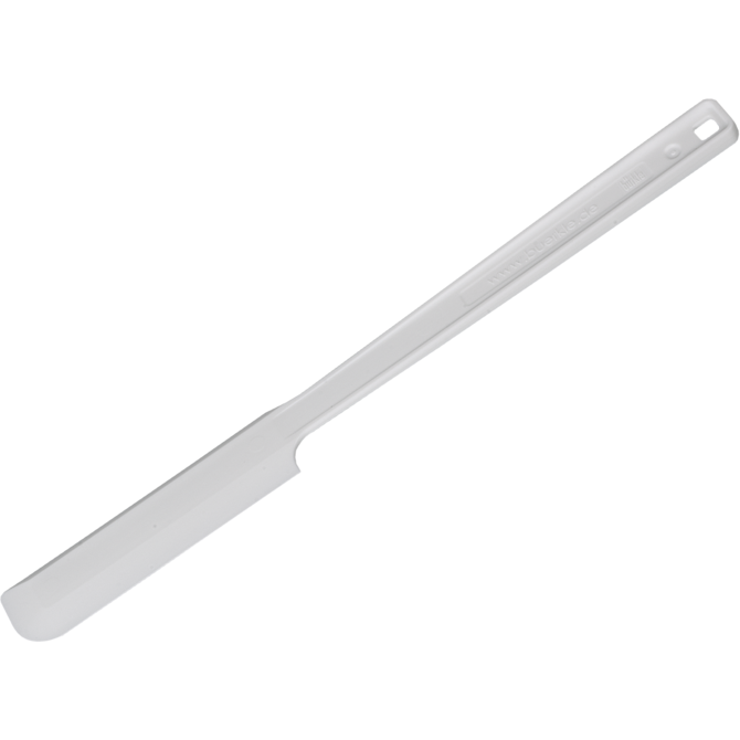 Palette knife spatula, LxW 192x20mm,Bio-PE,sterile