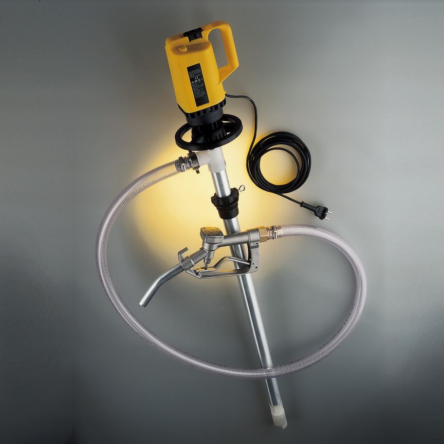 Drum pump for mineral oils, 100 cm, 85 l/min