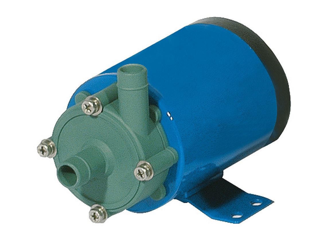 Magnetic centrifugal pump, 15 W, w/ tubing nozzle