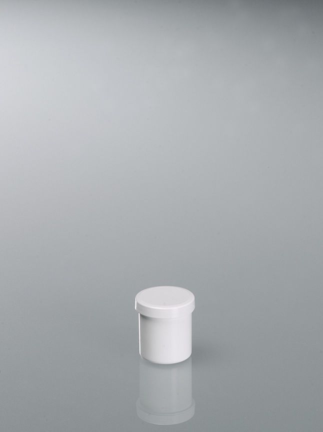 Screw cap tube, PP white, 12 ml, ØxH 25x31