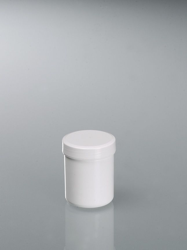 Screw cap tube, PP white, 60 ml, ØxH 41x56