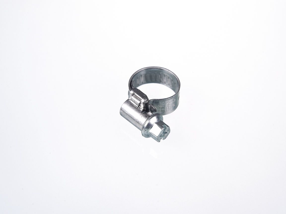 Worm-threaded hose clip, SS, Ø10-16mm, 10pcs